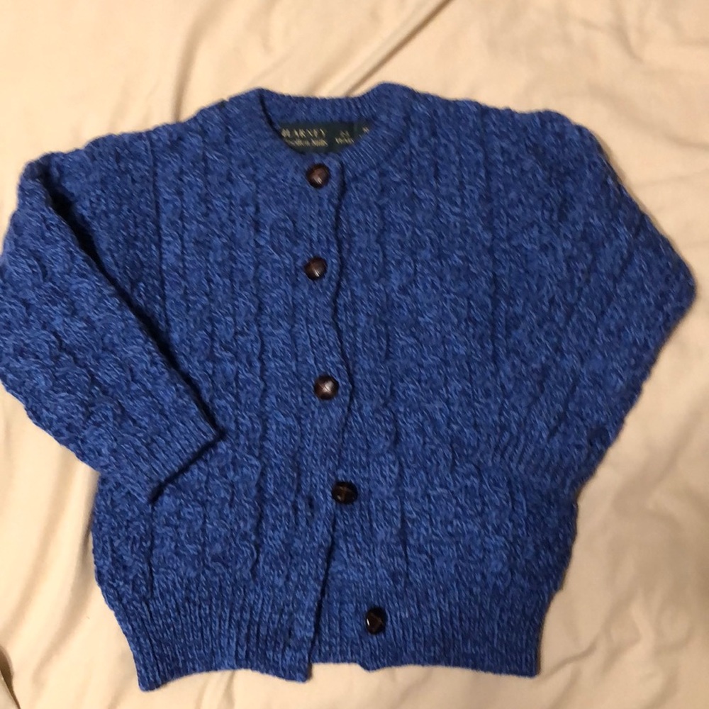 Toddlers’ Wool Cardigan from Blarney Woolley Mills